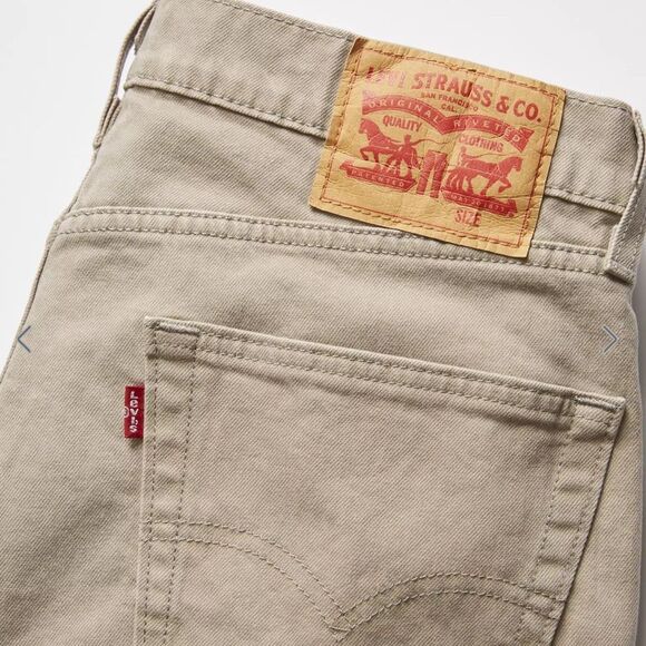 Levi 505 Regular Jeans Taupe 30x32  NWT - Picture 3 of 8